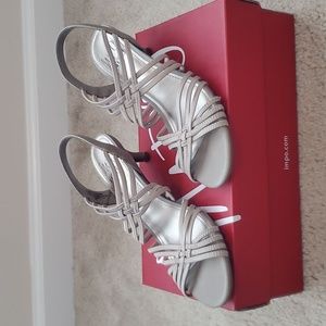 Tan Strappy High Heels